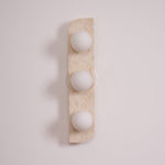 Elysian Travertine Plug-in Wall Light
