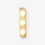 Elysian Travertine Plug-in Wall Light