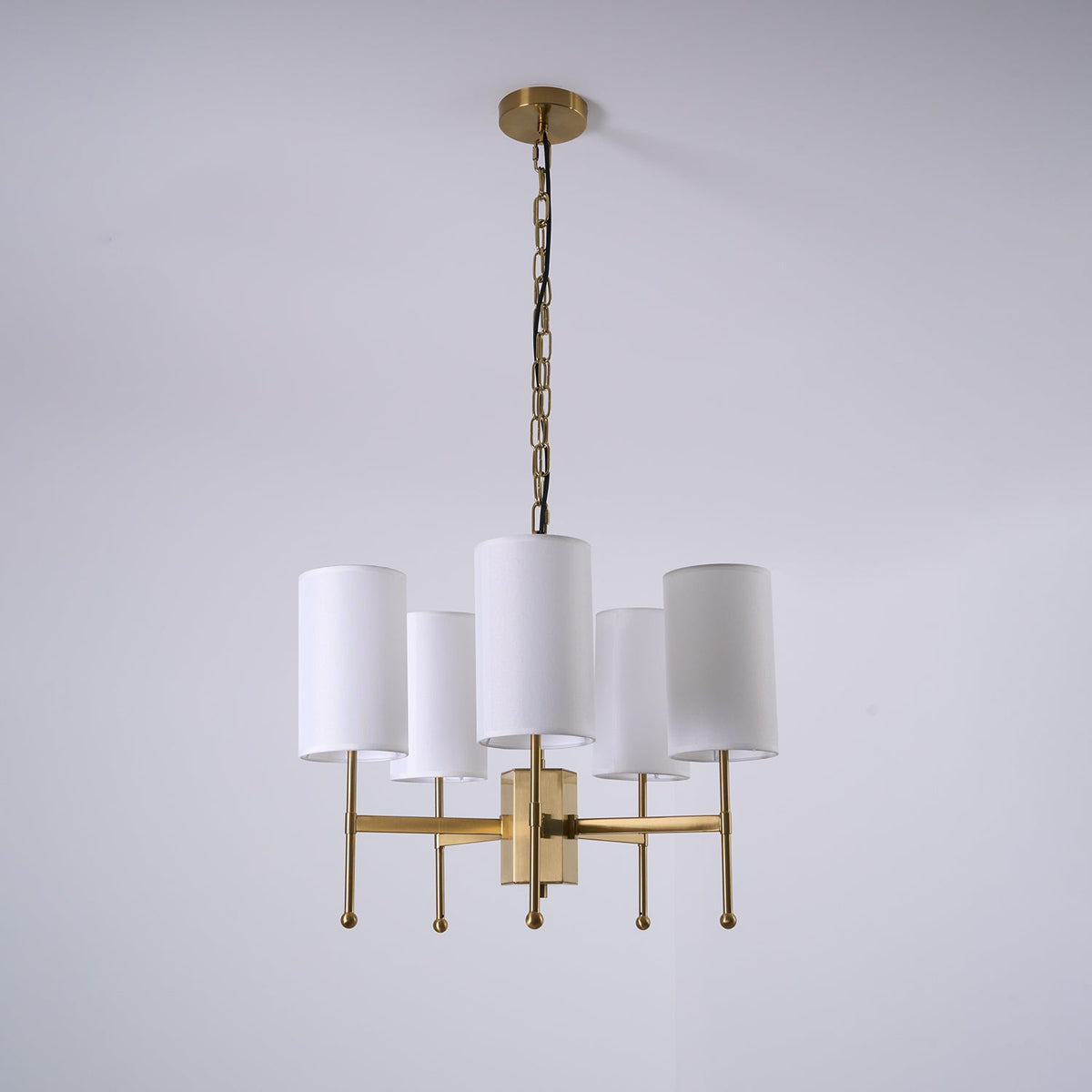 Brilliancess Brass Chandelier