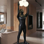Enlightened Figure Sculptor Floor Lamp