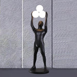 Enlightened Figure Sculptor Floor Lamp