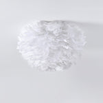 Feathered Ceiling Lamp
