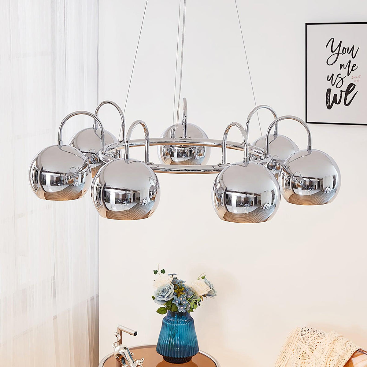 Eyeball Chandelier