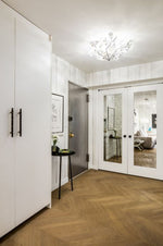 FORET 31" W Round Flush Mount