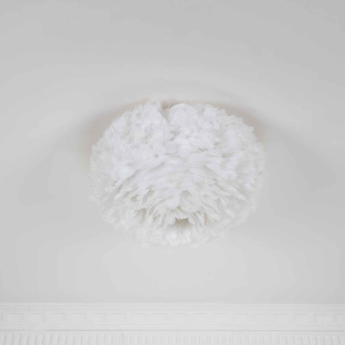 Feathered Ceiling Lamp