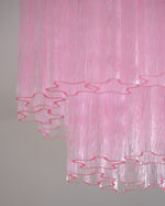 Fiora Pink Murano Glass Ceiling Lamp
