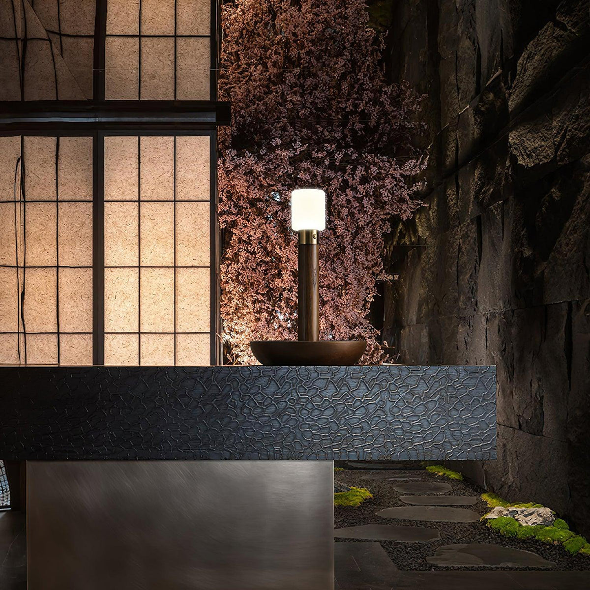 Fire Stick Table Lamp 9.8"
