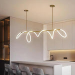 Flexible Linear Curve Chandelier