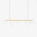 Flexible Linear Curve Chandelier