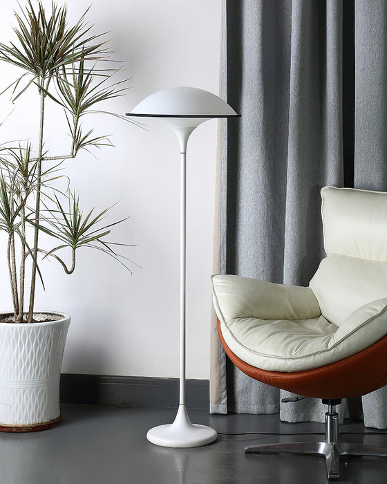 Foggy Saucer Floor Lamp 15.7"