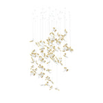 Frosted Petals Frozen Chandelier