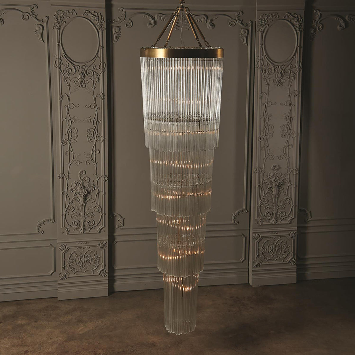 Global Views Rain Chandelier - Sm