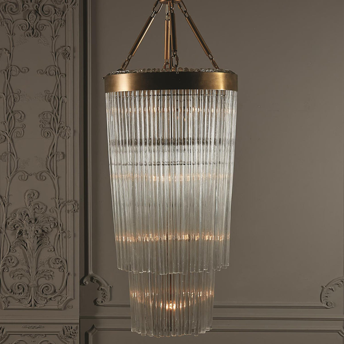 Global Views Rain Chandelier - Sm