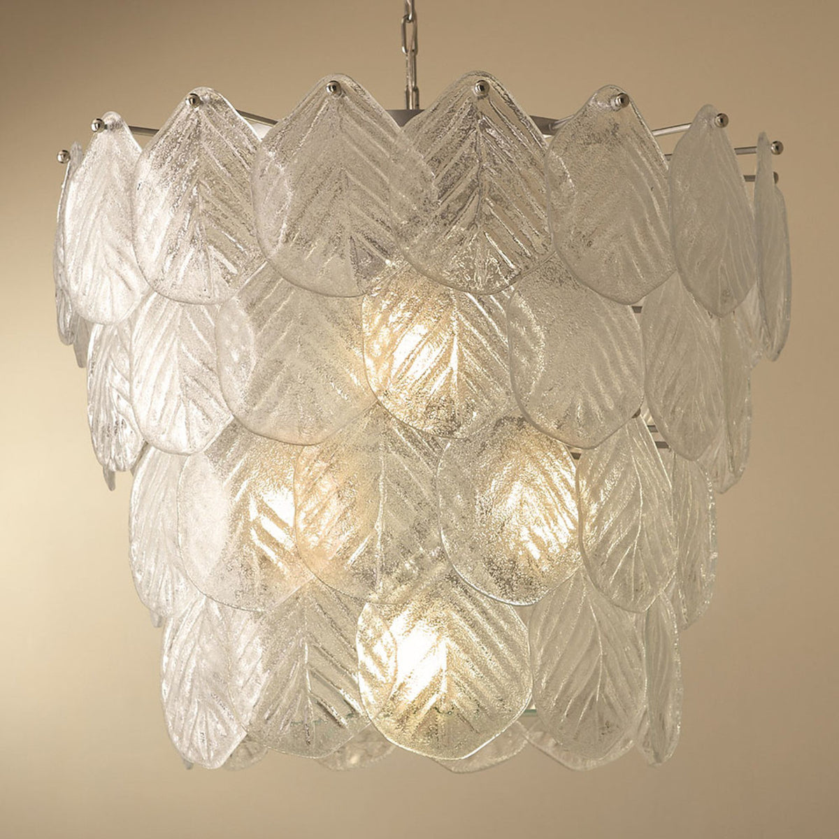 Global Views Murano Leaf Chandelier