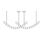 Gabriel Gold Chandelier