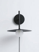 Gea Iron Plug-In Wall Lamp