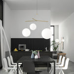 Geometric Triangle Pendant Lamp 45.3"