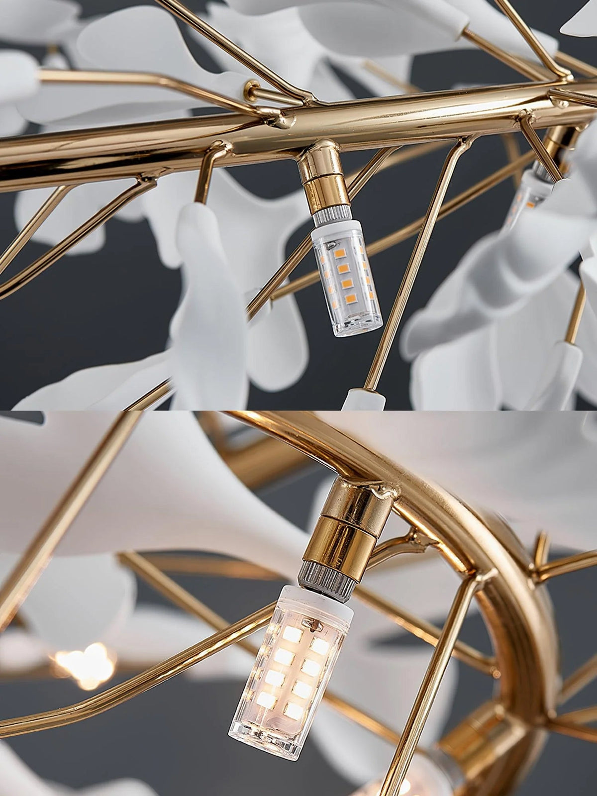 Gingko Chandelier U 23.6″