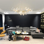 Modern Ginkgo Ceramic Chandelier