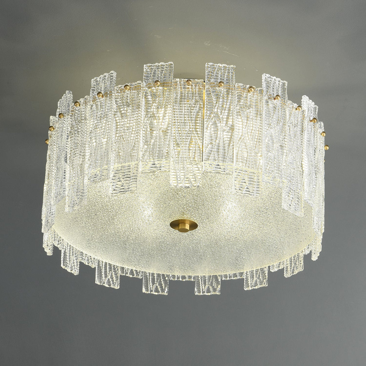 Glacier Cascade Ceiling Light