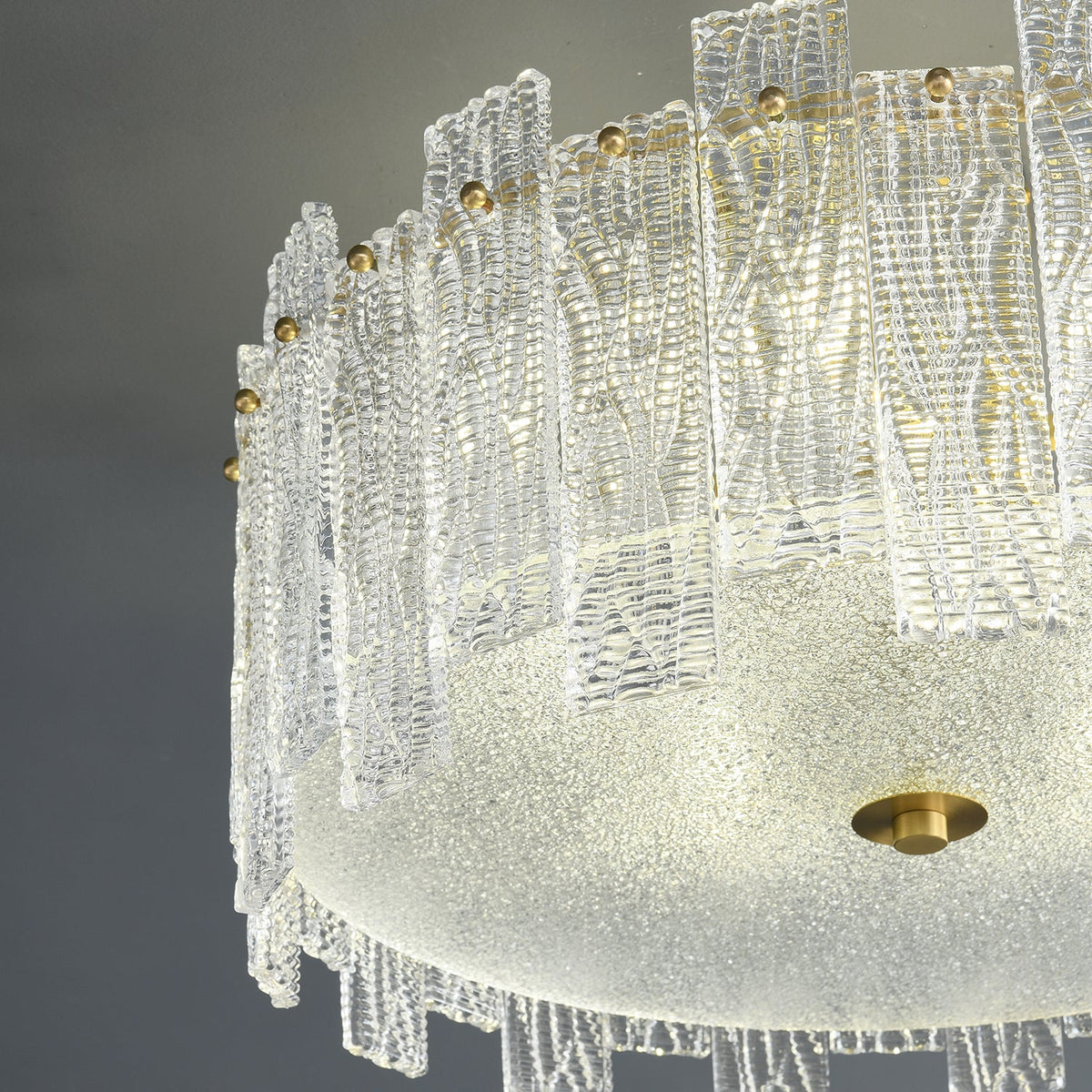 Glacier Cascade Ceiling Light
