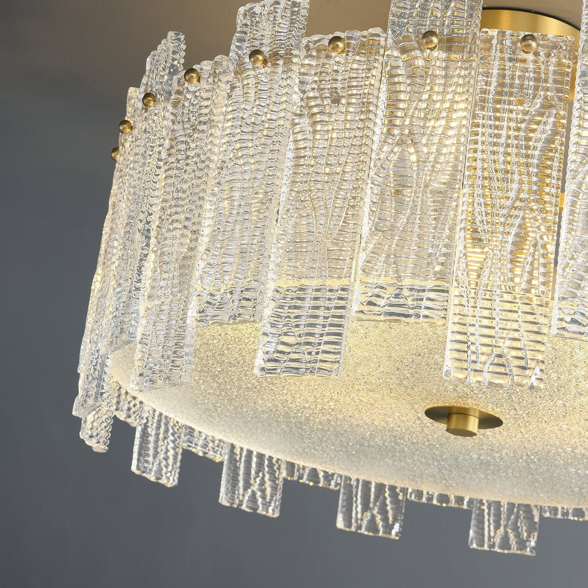 Glacier Cascade Ceiling Light