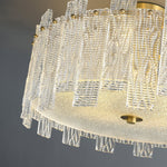 Glacier Cascade Ceiling Light