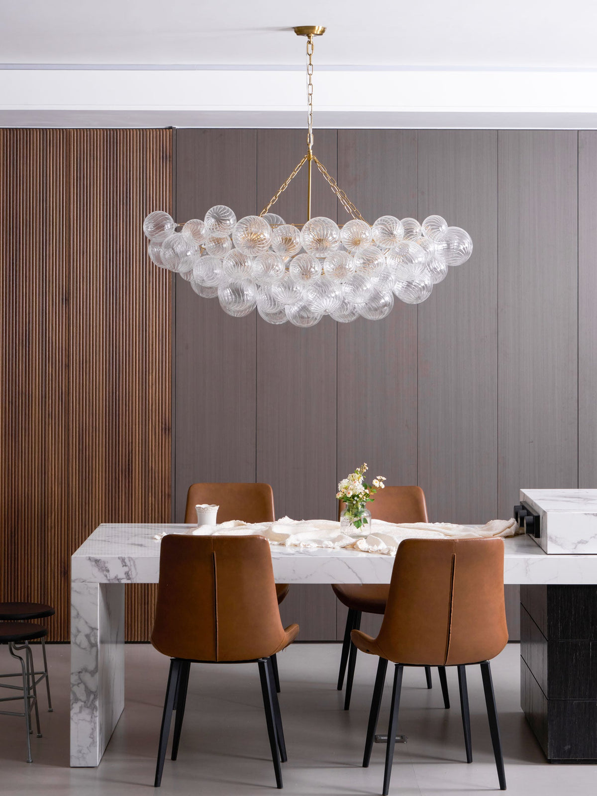 Glass Ball Bubbles Chandelier