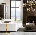 Glass Globe Mobile Chandelie