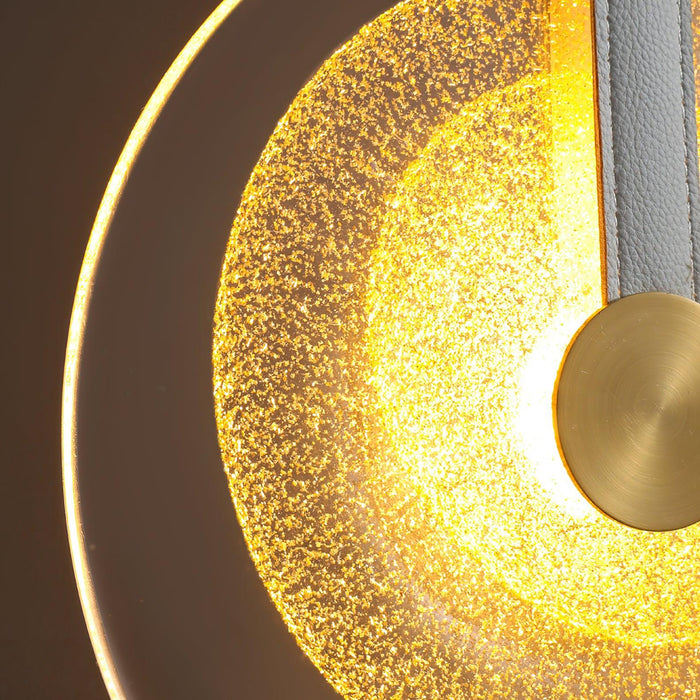 Glass Light Sheet Pendant Light