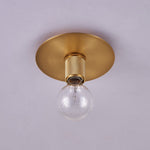 Gleam Brass Ceiling Light