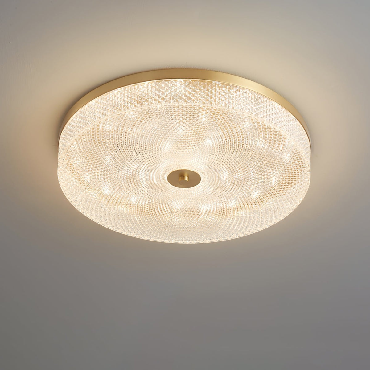 Glimmering Striped Ceiling Light