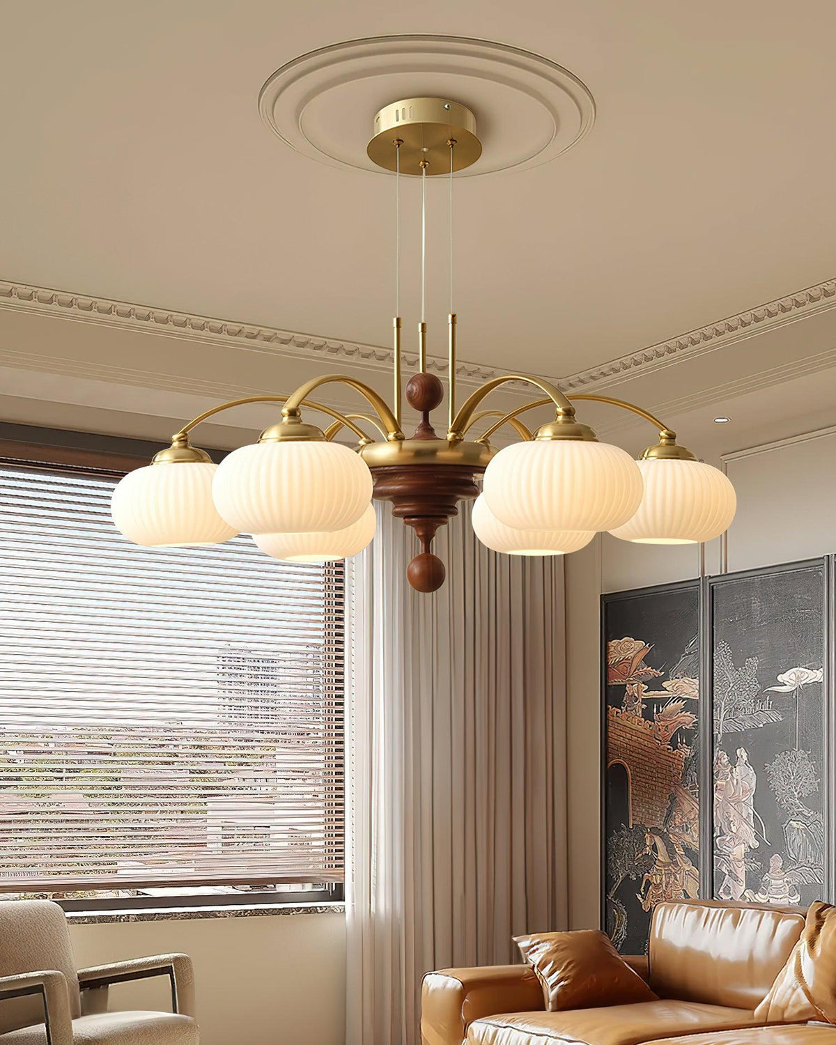 Golden Harvest Chandelier