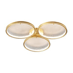 Golden Rings Ceiling Light