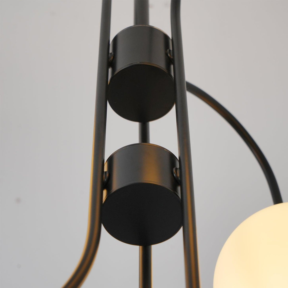 Gooseneck Chandelier 30"