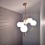 Gooseneck Chandelier 30"