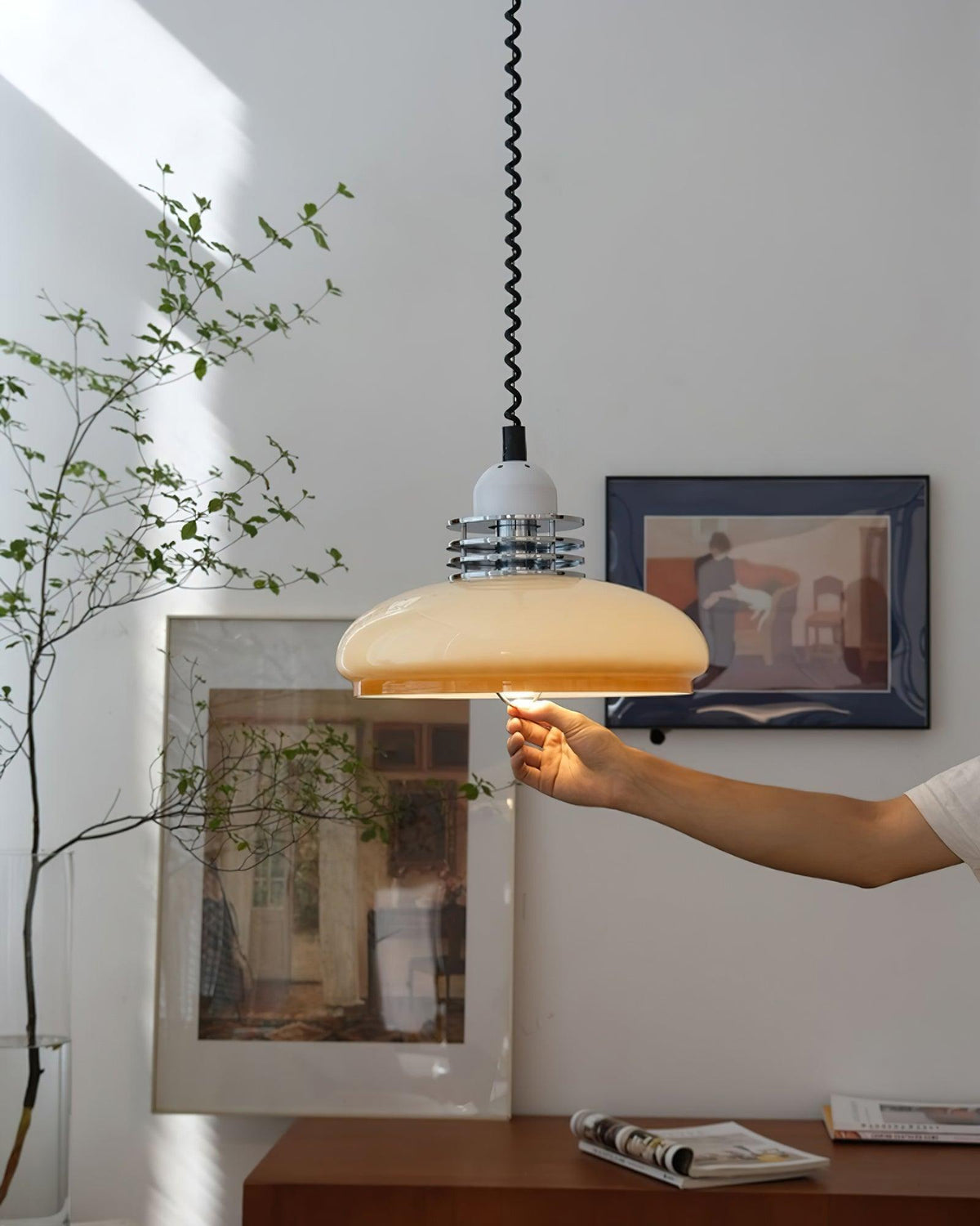 Great Mongolian Su Pendant Light 13.8"