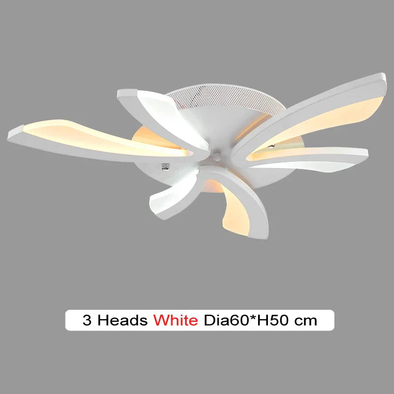 Modern LED Branch Chandelier for Dining Living Study Room Lighting Fixtures