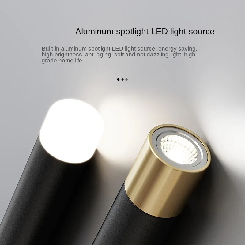 Scandinavian Style LED Pendant Lights for Home Decoration and Indoor Lighting.