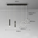 Scandinavian Style LED Pendant Lights for Home Decoration and Indoor Lighting.