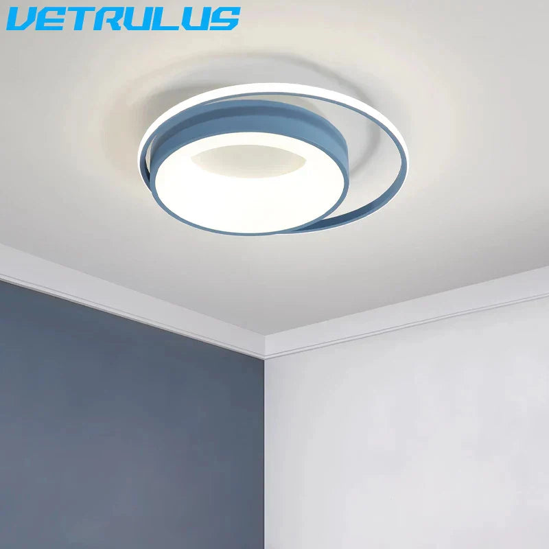 LED Chandelier Light for Living Dining Room, Modern Acrylic Surface Mounted Fixture