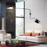 Black Serge Mouille Wall Lamp: Nordic Design, Creative Living Room Decor