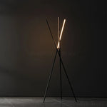 Trident Floor Lamp: Modern Designer Decor Standing Lamp for Living Room & Bedroom