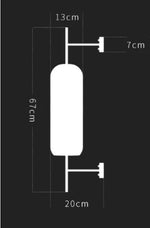 Vintage LED Wall Sconce: Elegant European Style Bedroom & Living Room Light Fixtures