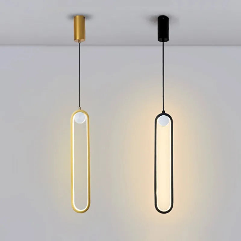 Modern Gold Black Pendant Lamps for Dining Room, Bedroom, Chandelier Lighting