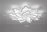 Branch Design LED Chandelier: Modern Nordic Acrylic Ceiling Light for Stylish Living Room Décor