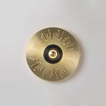 Round Stainless Steel LED Wall Lamp for Modern Decor in Home, Store