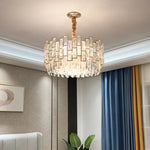 Crystal Chandelier: Modern Luxury Lighting for Living Room, Bedroom, Kitchen