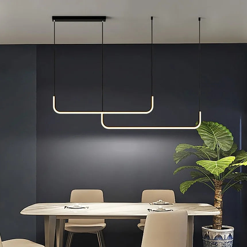LED Ceiling Chandelier Dimmable Pendant Lamps for Modern Home Decor Lighting