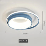 LED Chandelier Light for Living Dining Room, Modern Acrylic Surface Mounted Fixture